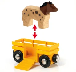 Brio 33404 Bondegårdssæt- Bondegårde & Dyr