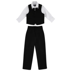 Jocko 4 Delt Festsæt - Sort/Hvid- Juletøj|Festtøj & Tilbehør