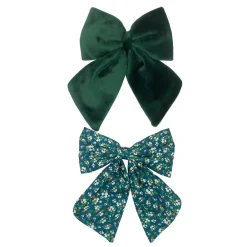 MIMI & LULA 2 Hårclips - Agnes Teal Into the Woods- Festtøj & Tilbehør