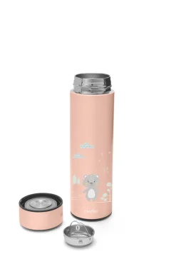 Nuvita 500 ml rustfristål termobeholder med LED display- Madkasser & Drikkedunke