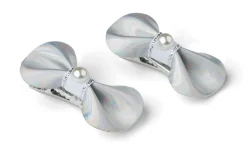 Jocko 2 pak hårspænde - SØLV- Festtøj & Tilbehør