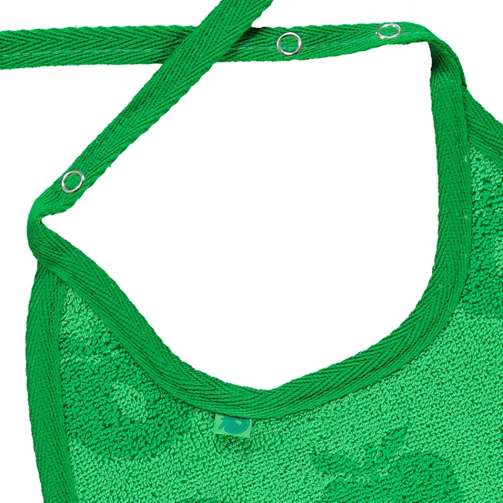 Småfolk 2 pak lille hagesmæk med æbler - Apple green- Hagesmække