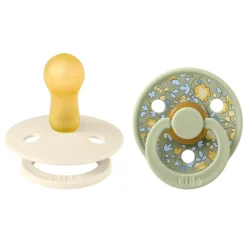 BIBS X LIBERTY 2 PK Colour Eloise Latex Size 2 Sage Mix- Sutter