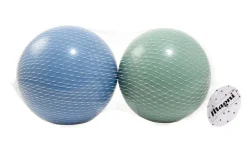 Magni 2 Plastikbolde i net (grøn og blå - 15cm)- Sansebolde