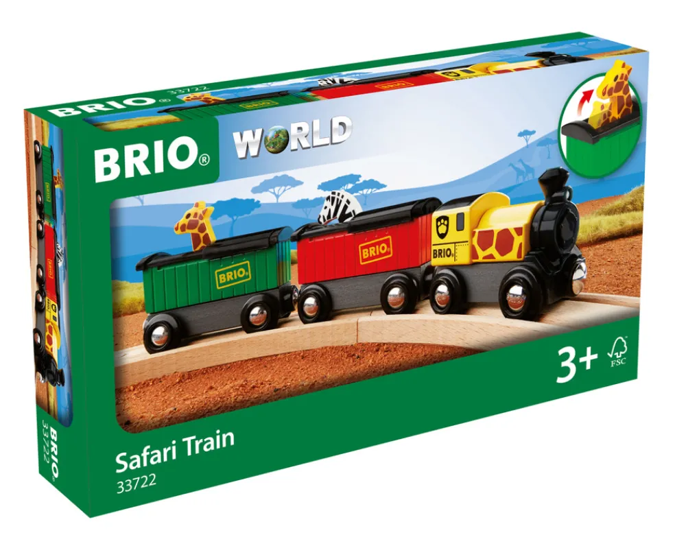 Brio 33722 Safari Tog- Togbaner & Tog