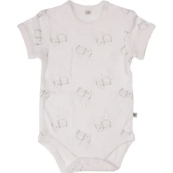 Pippi 4 Stk K/Æ Bodystockings - Offwhite 200- Multipack|Bodystocking Kortærmet