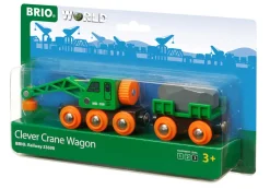 Brio 33698 Togvogn med kran- Togbaner & Tog
