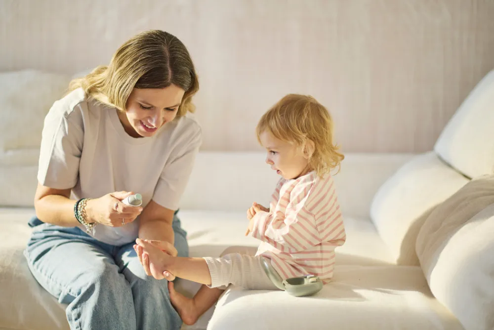 Nuvita 1130 TRIMMY elektrisk baby neglefil- Plejeartikler Til Baby