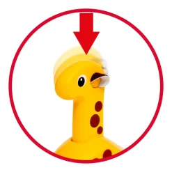 Brio 30229 Træk & Gå Giraf- Trælegetøj