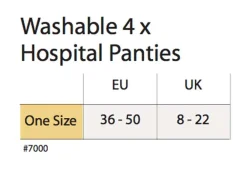 Carriwell 4 x hospitals trusser hvid- Accessories