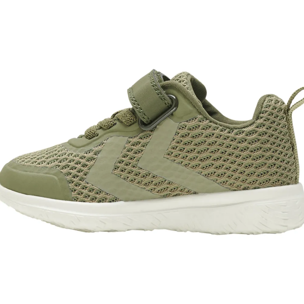 hummel Actus recycled infant - Depep green- Sneakers Med Velcro|Sportstøj