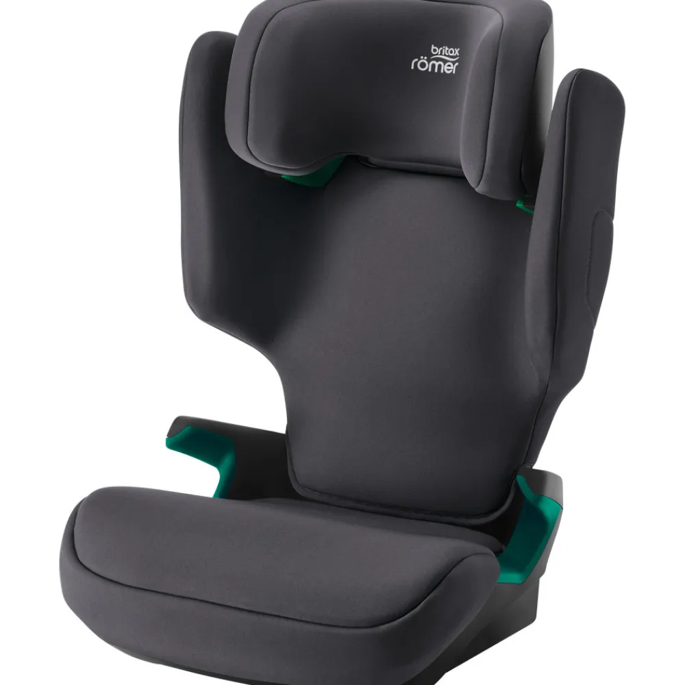 Britax Römer ADVENTURE PLUS 2 Midnight Grey- Autostole 100-150 Cm (4-12 År)