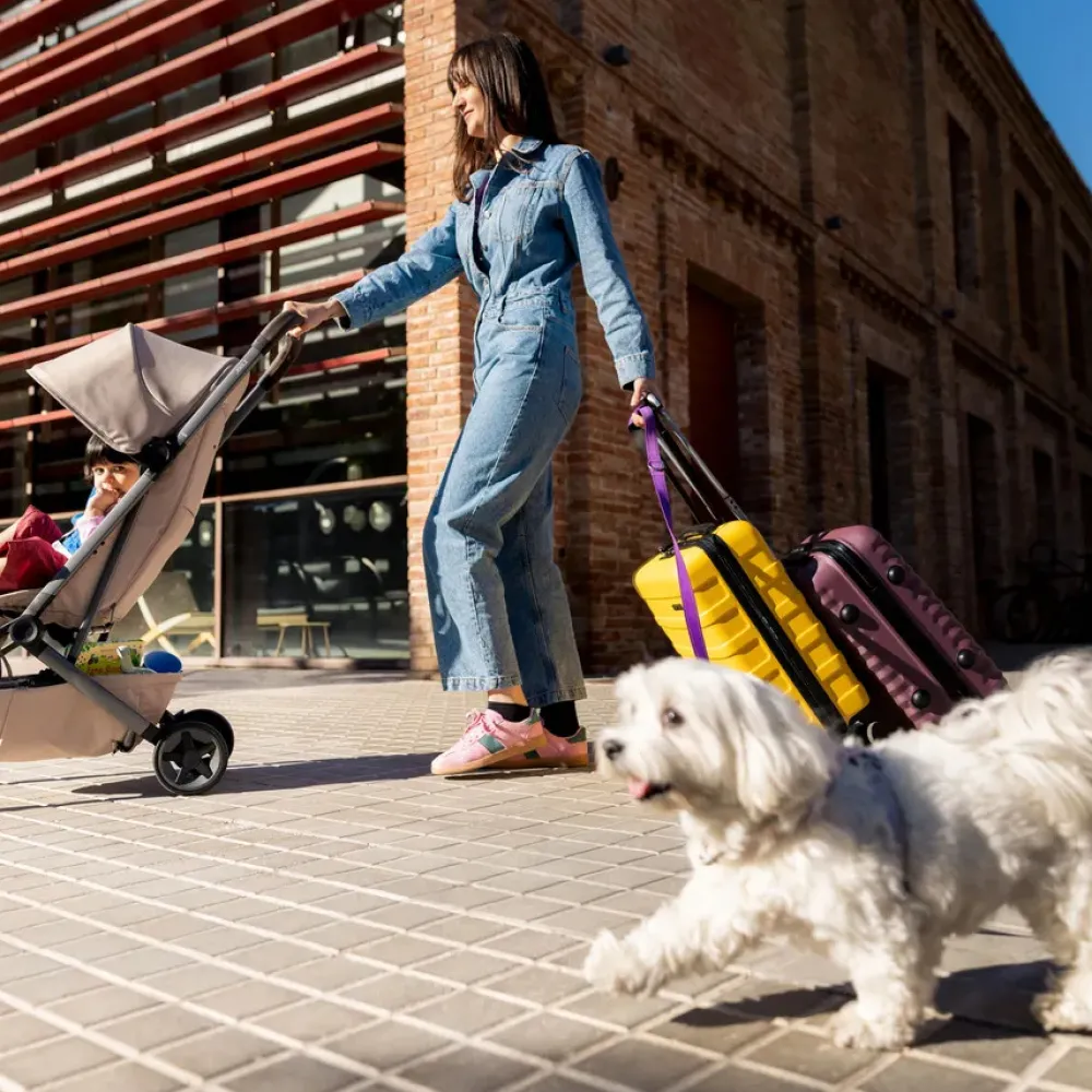 JOOLZ Aer2 - Sage green- Klapvogne Med Flade Sæder|Rejseklapvogne