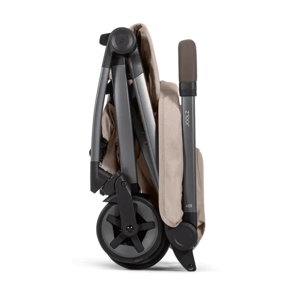 JOOLZ Aer2 - Sandy taupe- Klapvogne Med Flade Sæder|Rejseklapvogne