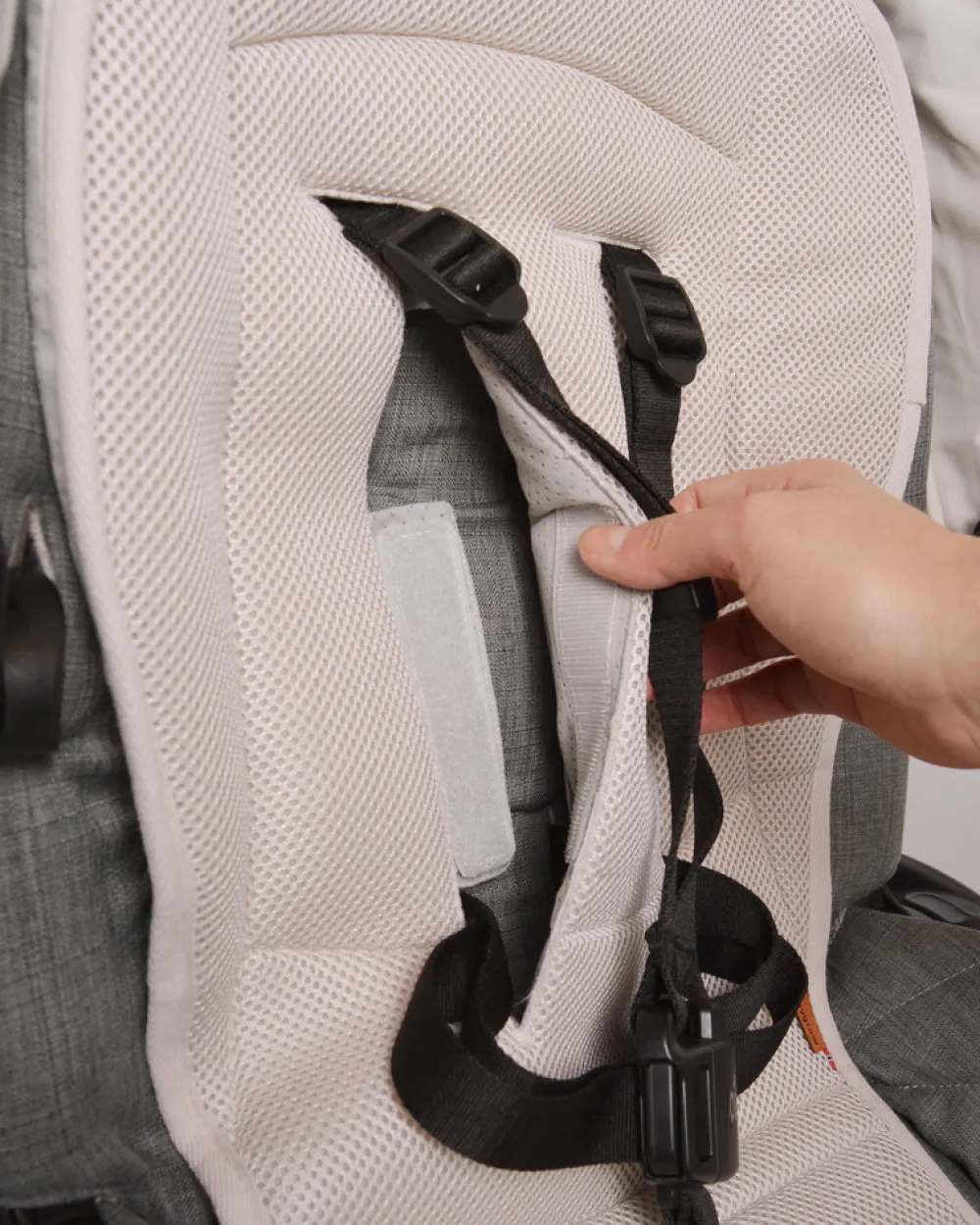 Easygrow Air inlay til klapvogn - grå- Seatliner