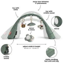 Done By Deer Aktivitetsbue Tiny farm Grøn- Aktivitetstæpper