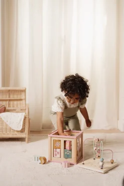 Little Dutch Aktivitetskube Fairy Garden- Aktivitetslegetøj