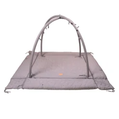 Filibabba Aktivitetsnest Quilt - dark grey- Aktivitetstæpper