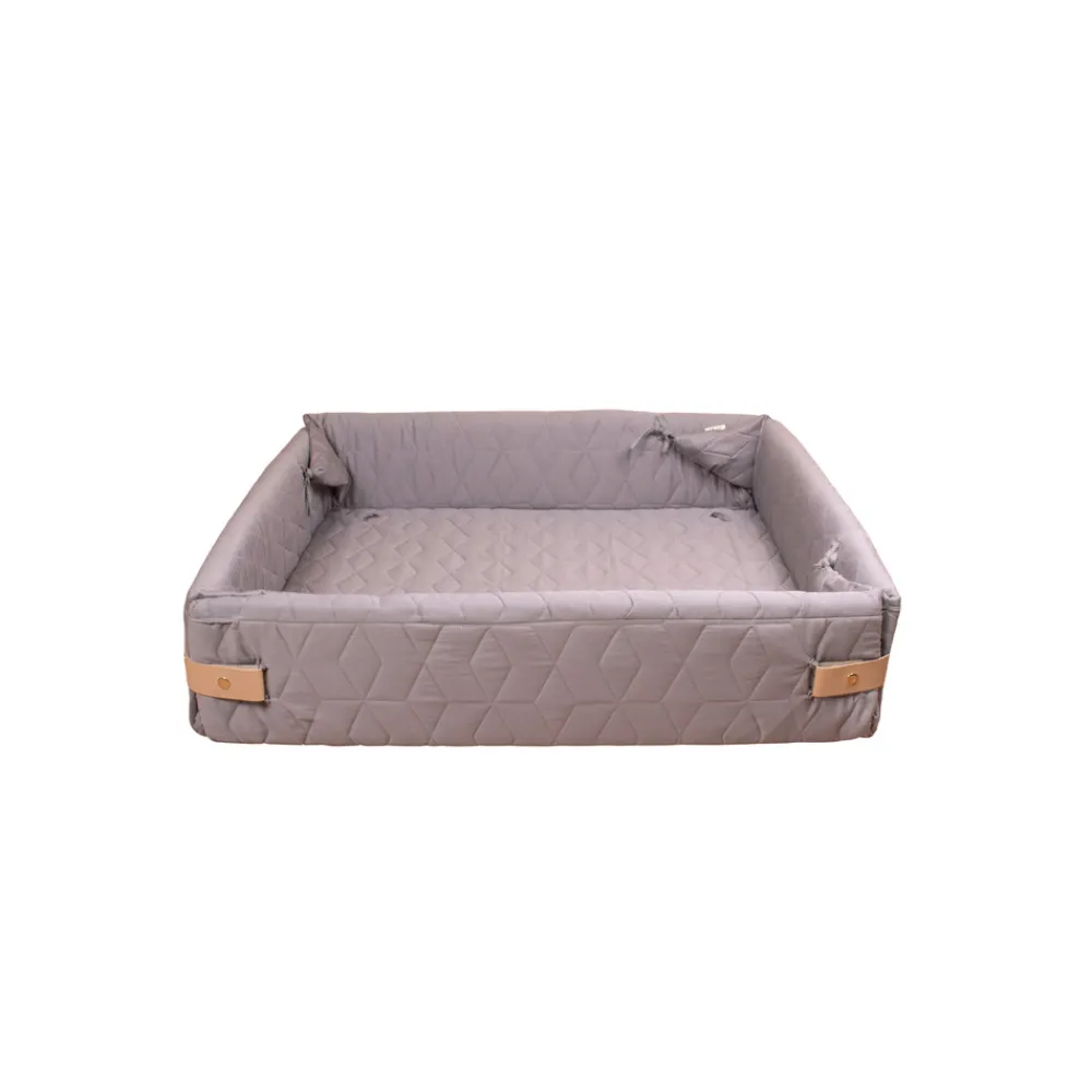 Filibabba Aktivitetsnest Quilt - dark grey- Aktivitetstæpper