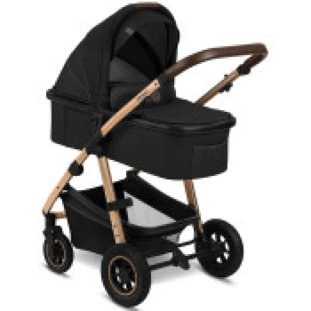 Lionelo Amber 3-i-1 - Black onyx- Kombivognspakker|Vognpakker