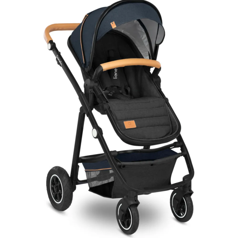 Lionelo Amber 3i1 duovogn - blue navy- Vognpakker|Kombivognspakker