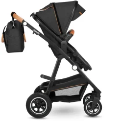 Lionelo Amber 3i1 duovogn - grey graphite- Kombivognspakker|Vognpakker