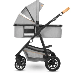 Lionelo Amber 3i1 duovogn - grey stone- Vognpakker|Kombivognspakker