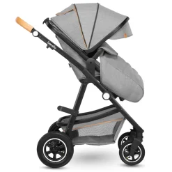 Lionelo Amber 3i1 duovogn - grey stone- Vognpakker|Kombivognspakker