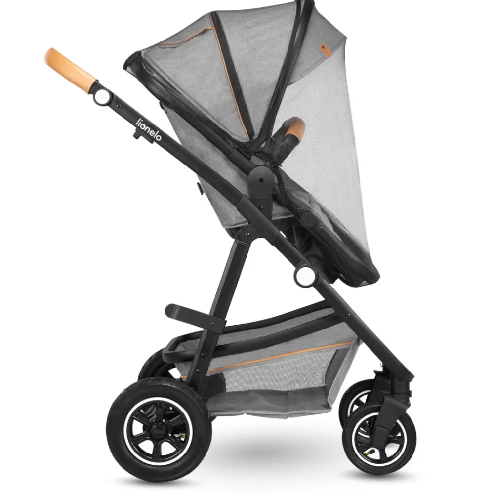 Lionelo Amber 3i1 duovogn - grey stone- Vognpakker|Kombivognspakker