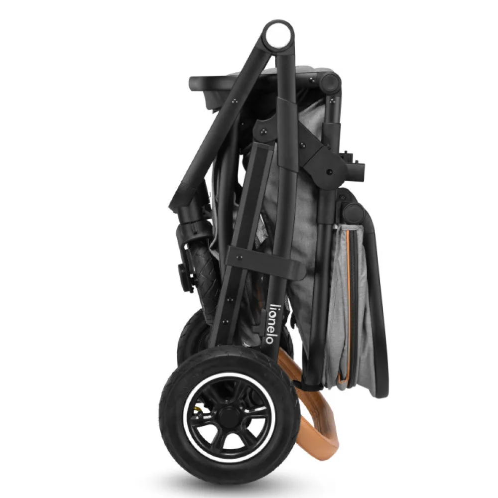 Lionelo Amber 3i1 duovogn - grey stone- Vognpakker|Kombivognspakker