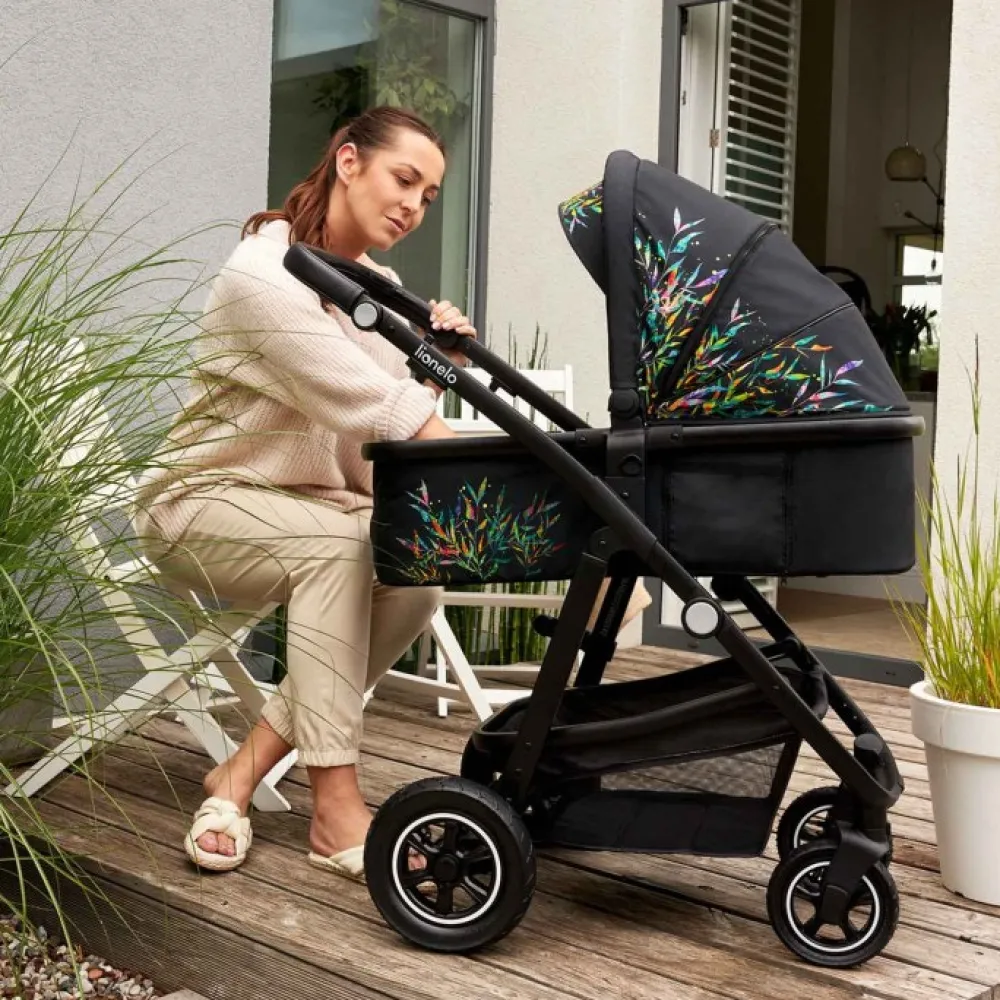 Lionelo Amber 3i1 duovogn - grey stone- Vognpakker|Kombivognspakker