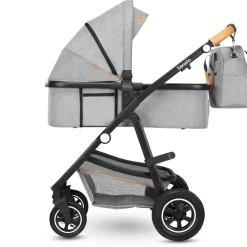 Lionelo Amber 3i1 duovogn - grey stone- Vognpakker|Kombivognspakker
