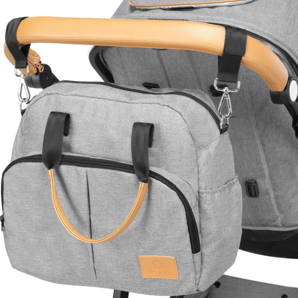 Lionelo Amber 3i1 duovogn - grey stone- Vognpakker|Kombivognspakker