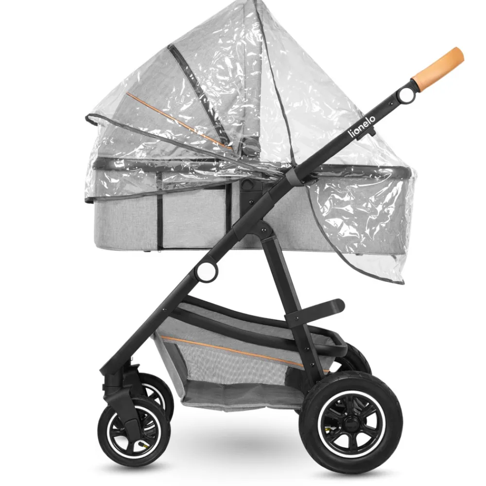 Lionelo Amber 3i1 duovogn - grey stone- Vognpakker|Kombivognspakker