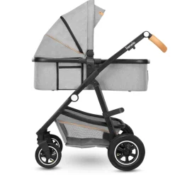 Lionelo Amber 3i1 duovogn - grey stone- Vognpakker|Kombivognspakker
