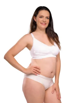 Carriwell Amme BH Med Gelé Bøjle og Indlæg - Hvid- Amme Bh'Er