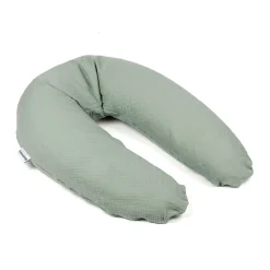 Doomoo Amme og graviditetspude - Muslin grøn-Børn Graviditetspuder|Ammepuder