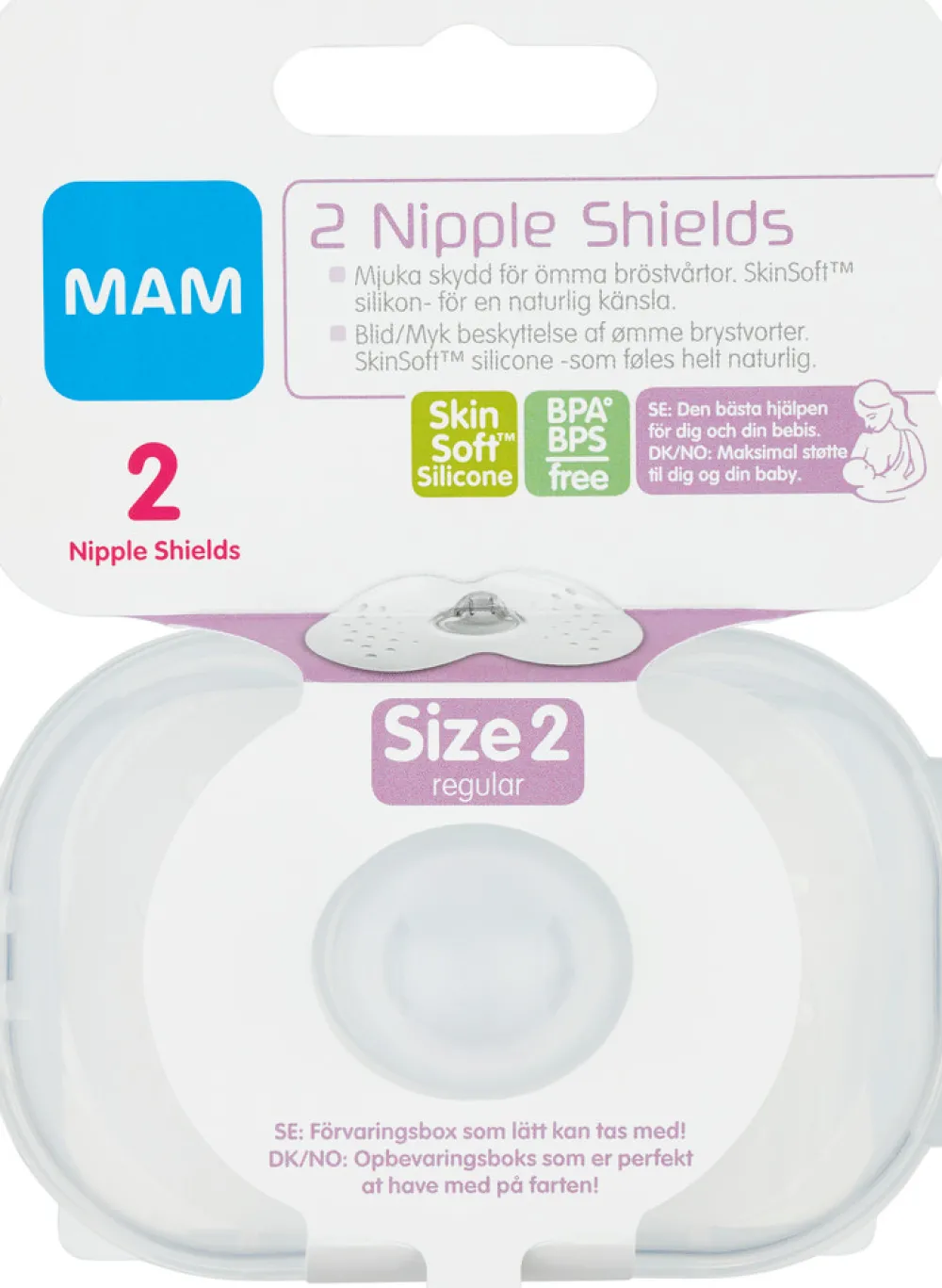 MAM Ammebrik 2 Stk.- Ammeindlæg/Ammebrikker