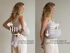 bbhugme Ammepude - grey melange-Børn Ammepuder|Graviditets- & Ammepuder