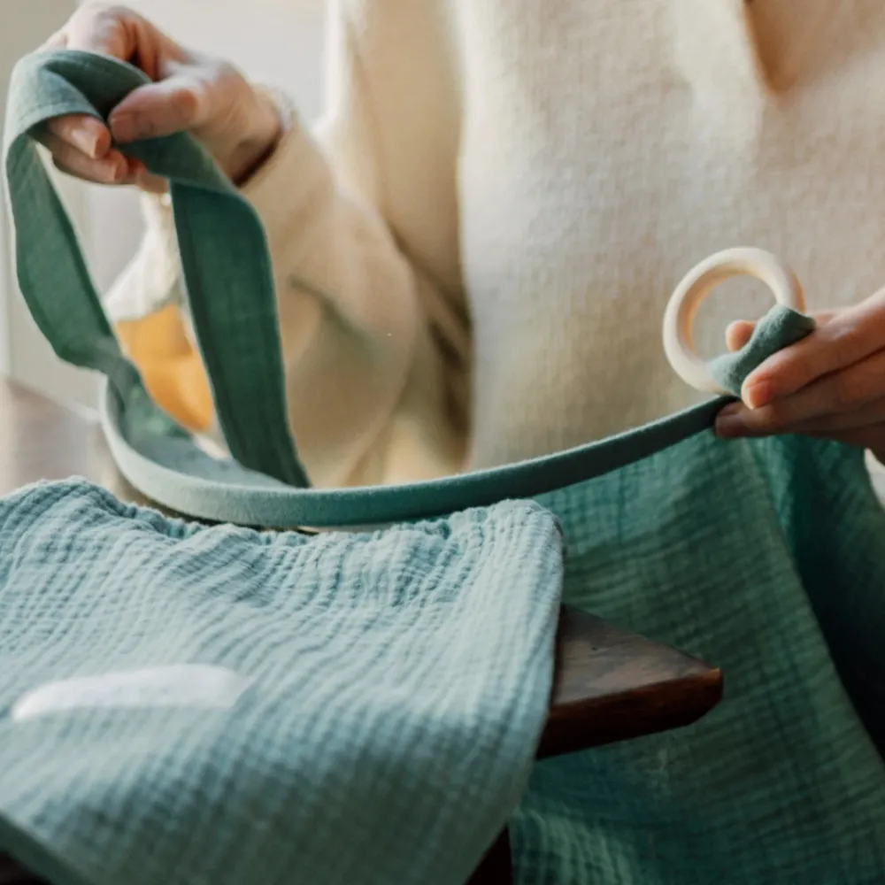 TISU Ammesvøb - sage grøn-Børn Ammesvøb