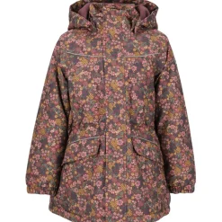 ZIG ZAG Angelina V2 Printet Parka W-Pro 10000 - Dull gold- Vinterjakker & Bukser