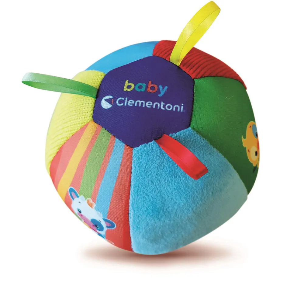 CLEMENTONI Animal Friends Musical Ball- Sansebolde