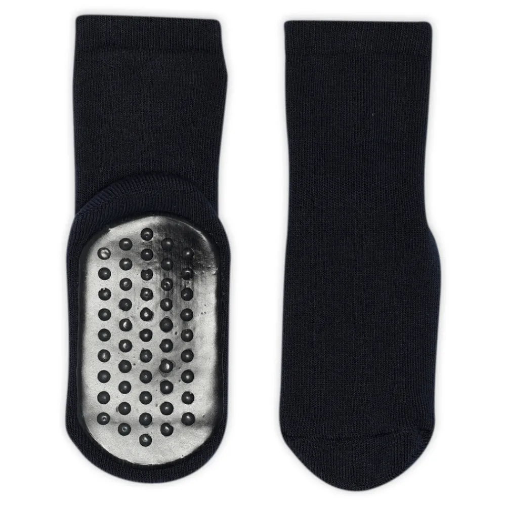 MP Denmark Ankelstrømpe Med Gummisål - navy- Skridsikre Strømper