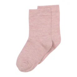 BeKids Ankle sok -solid - Shadow Gray Melange- Strømper