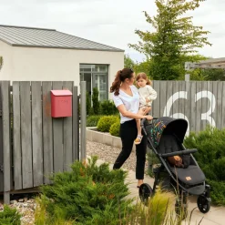 Lionelo Annet Plus klapvogn - black carbon- Klapvogne Med Flade Sæder