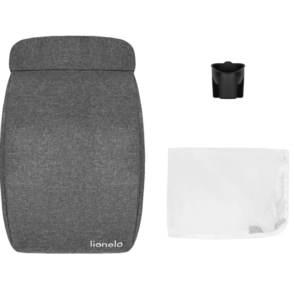 Lionelo Annet Plus klapvogn - stone caramel- Klapvogne Med Flade Sæder