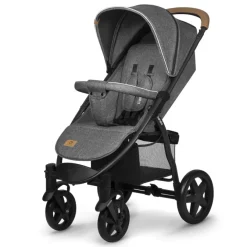 Lionelo Annet Plus klapvogn - stone caramel- Klapvogne Med Flade Sæder