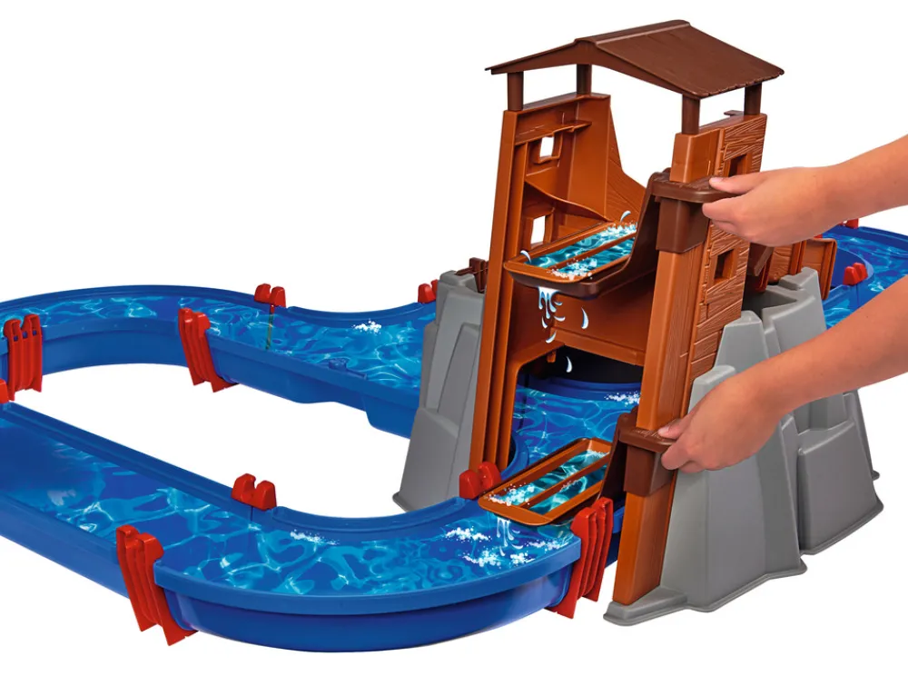 Aquaplay Adventureland 138x88cm med 57 dele- Leg I Haven