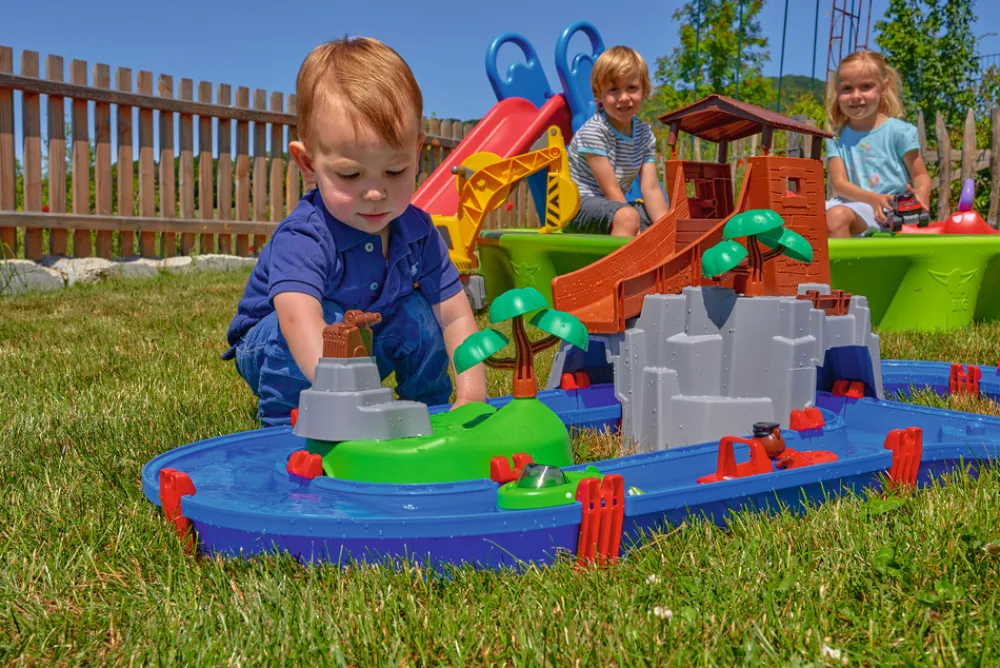 Aquaplay Adventureland 138x88cm med 57 dele- Leg I Haven