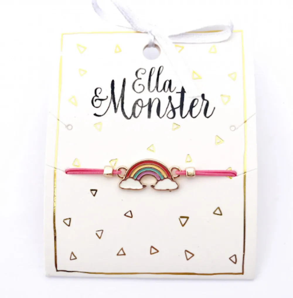 Ella & Monster Armbånd Rainbow- Festtøj & Tilbehør